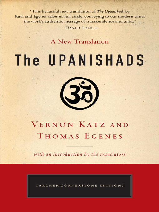 Title details for The Upanishads by Vernon Katz - Wait list